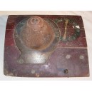 Trench art done in an aircraft propeller