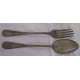 French WWI - Fork and spoon set