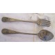 French WWI - Fork and spoon set