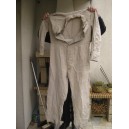 German Militaria WWII - South front tan coveralls.