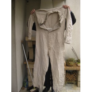 German Militaria WWII - South front tan coveralls.