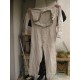 German Militaria WWII - South front tan coveralls.